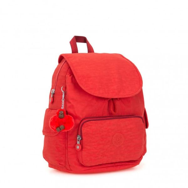 Ryggsäck - Kipling - City Pack S - Röd - Lätt - Vattentät - Praktisk 13L