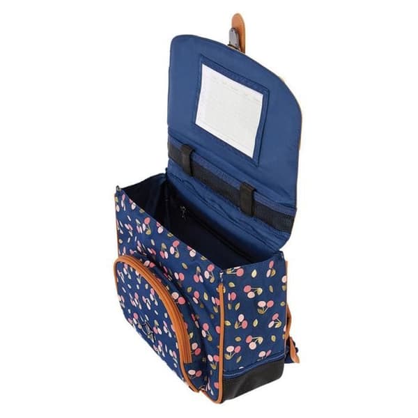 Cartable - Tann's - Les fantaisies - Blå och brun - L32 x P12 x H27 cm - Förskola
