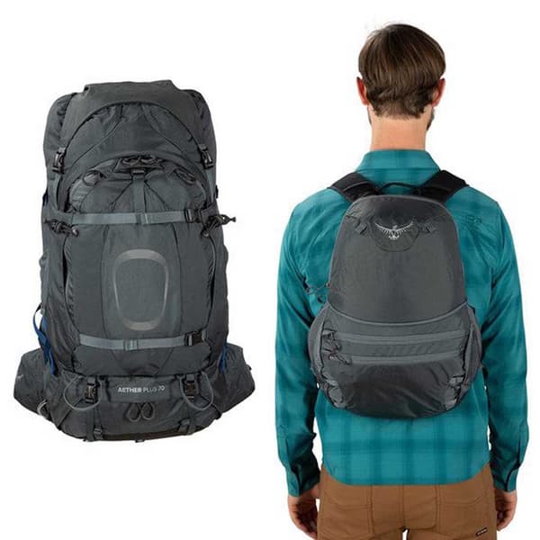 Osprey Rygsæk Aether Plus 70l Grå S-M