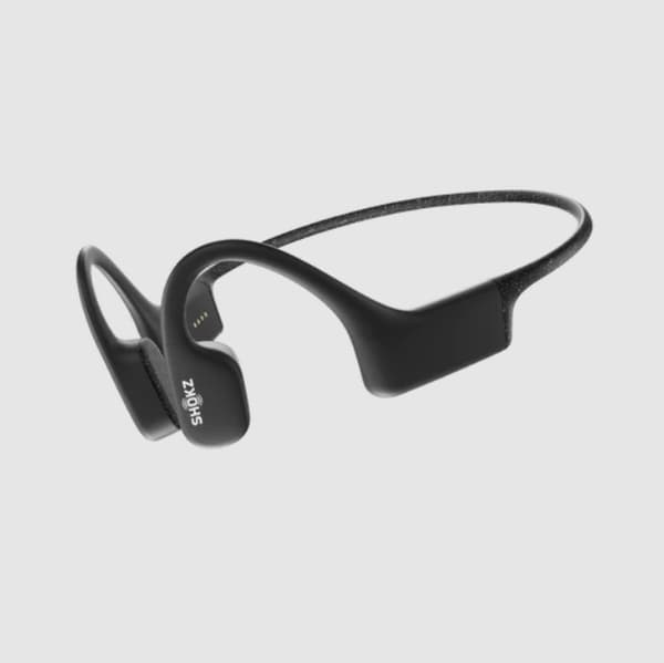 Shokz OpenSwim - Headset Digital Player - 4GB - Trådlös laddning - Svart