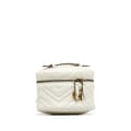 Miniatyrbillede 2 af 10: Pre-owned Gucci Mini GG Marmont Matelasse Leather Round Backpack White