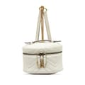 Miniatyrbillede 1 af 10: Pre-owned Gucci Mini GG Marmont Matelasse Leather Round Backpack White