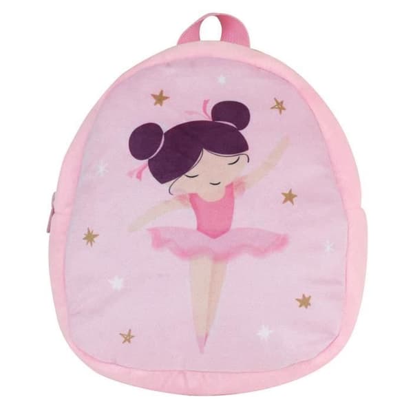 Jemini Ballerina ryggsäck för barn - rosa - 3 L