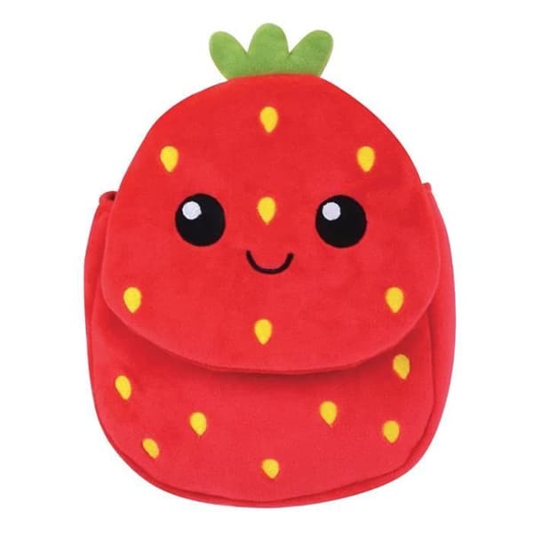 Fruity's Strawberry Backpack - Barn - Polyester och bomull - Röd - 26 cm