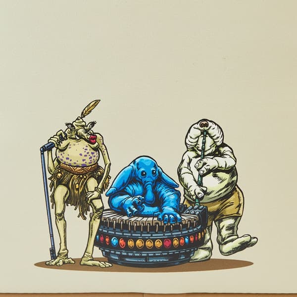 Loungefly Star Wars Return Of The Jedi Jabba Palace backpack 26cm