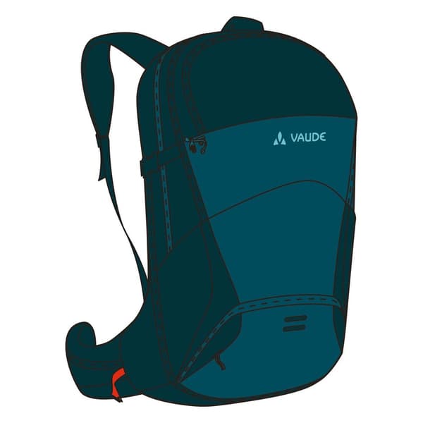 Vaude Tents Rygsæk Wizard 30+4l Blå,Grå
