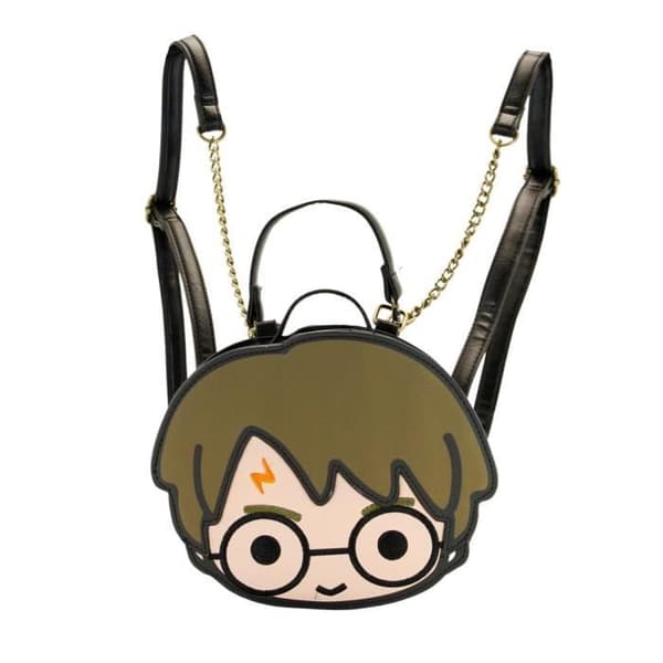Harry Potter Chibi Ryggsäck - KARACTERMANIA - Ansikte - Barn - Syntet - Polyester