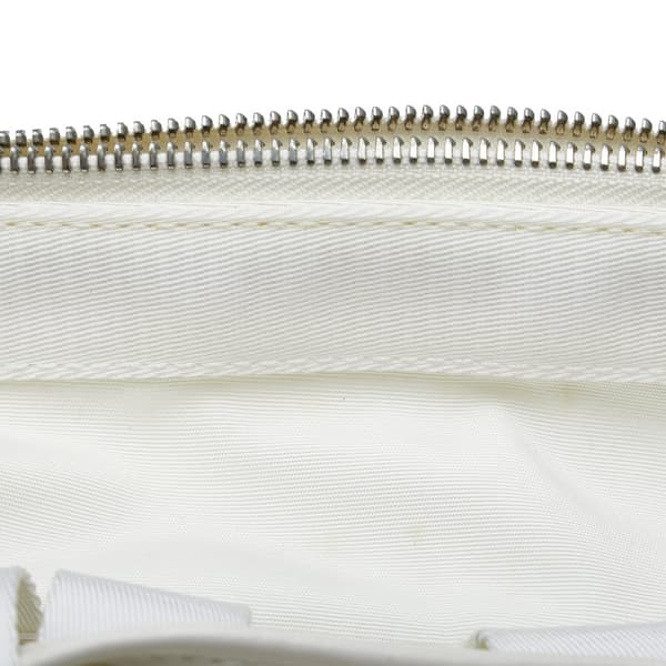 Pre-owned Givenchy Downtown Bow Backpack White