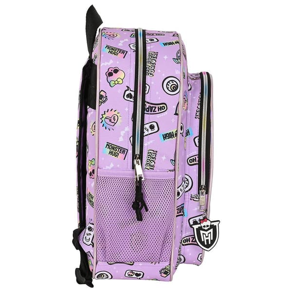 Safta Ryggsäck Monster High ´´best Boos´´ Junior 38 Cm ´´best Lila