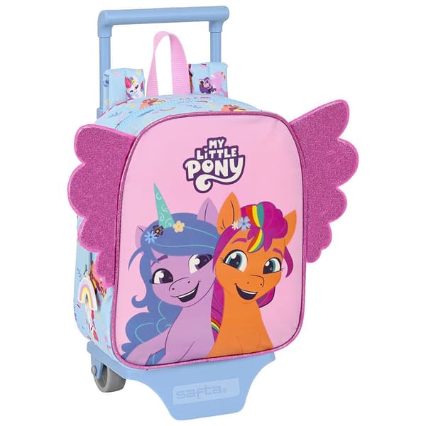 Safta M/hjul Rygsæk My Little Pony ´´wild & Free´´ Mini 232 Rosa