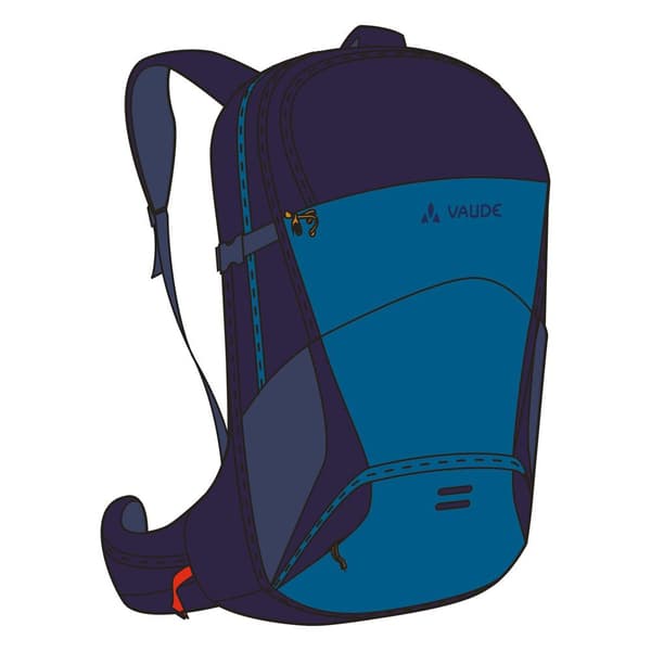 Vaude Tents Rygsæk Wizard 30+4l Blå