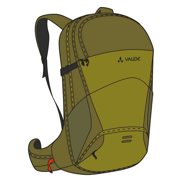 Vaude Tents Rygsæk Wizard 30+4l Grøn