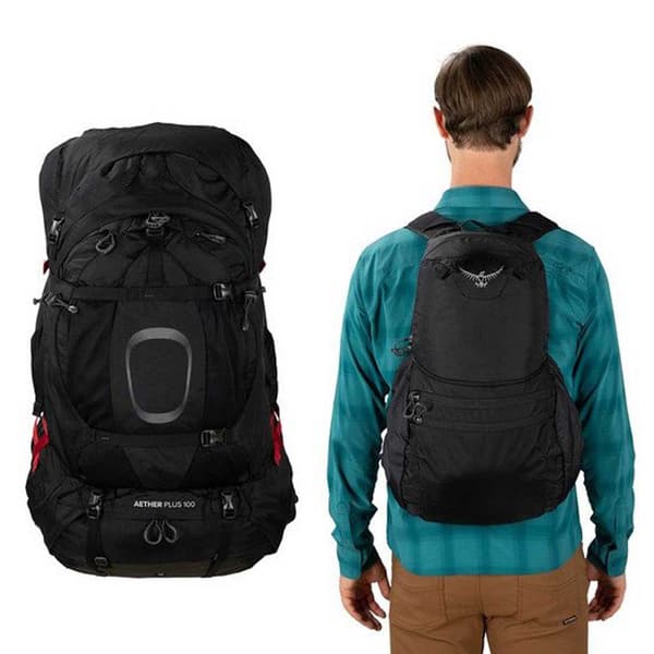 Osprey Rygsæk Aether Plus 85l Sort L-XL