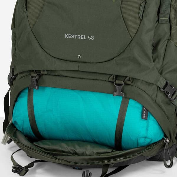 Osprey Rygsæk Kestrel 58l Grøn S-M
