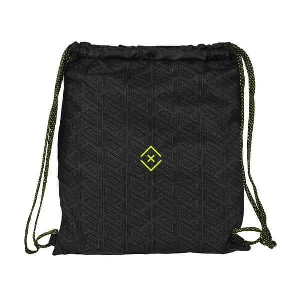 Rygsæk med Snore Nerf Neon Sort Lime (35 x 40 x 1 cm)