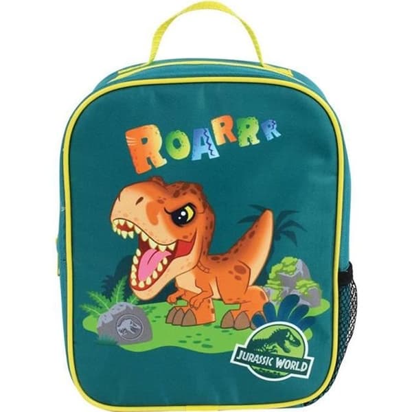 Jemini Jurassic World isolerad ryggsäck för barn - grön/gul - 5 L