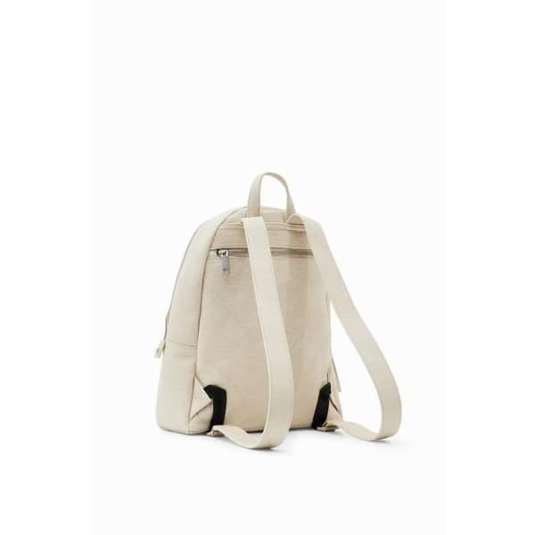 Ryggsäck Basic 2 Desigual 23SAKP16 Ecru Beige