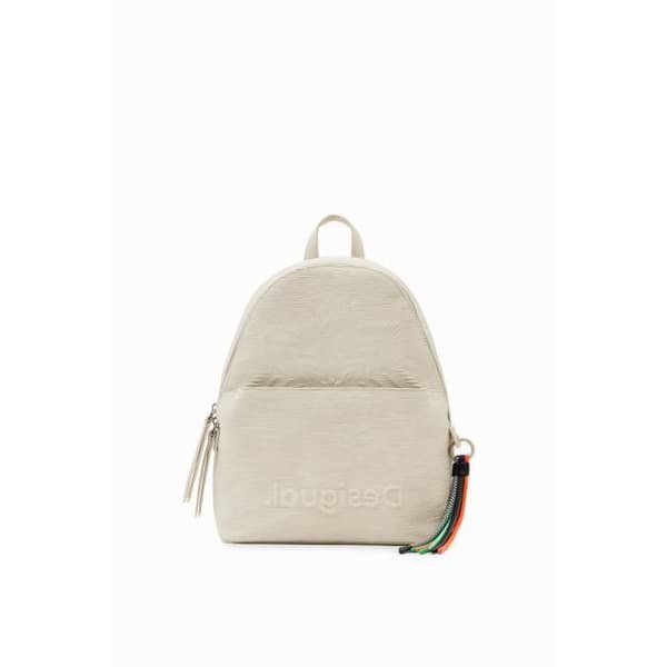 Ryggsäck Basic 2 Desigual 23SAKP16 Ecru Beige