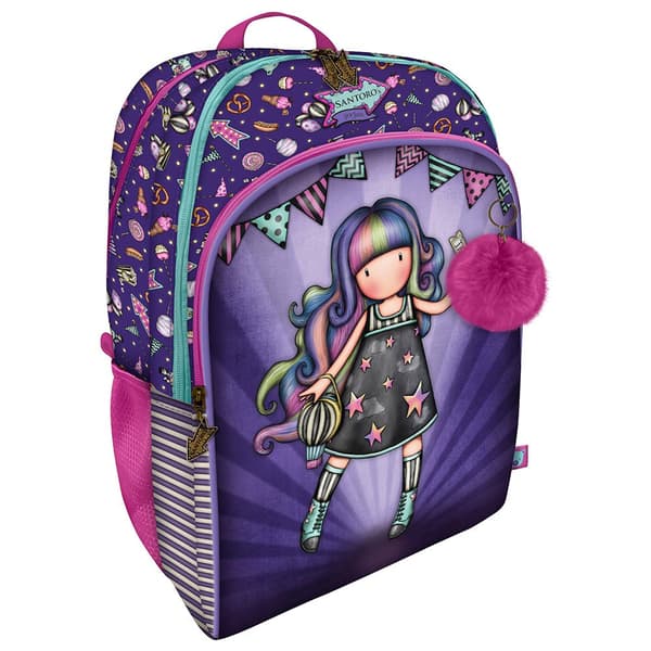 Santoro London Ryggsäck Gorjuss™ Fairground Up And Away Lila