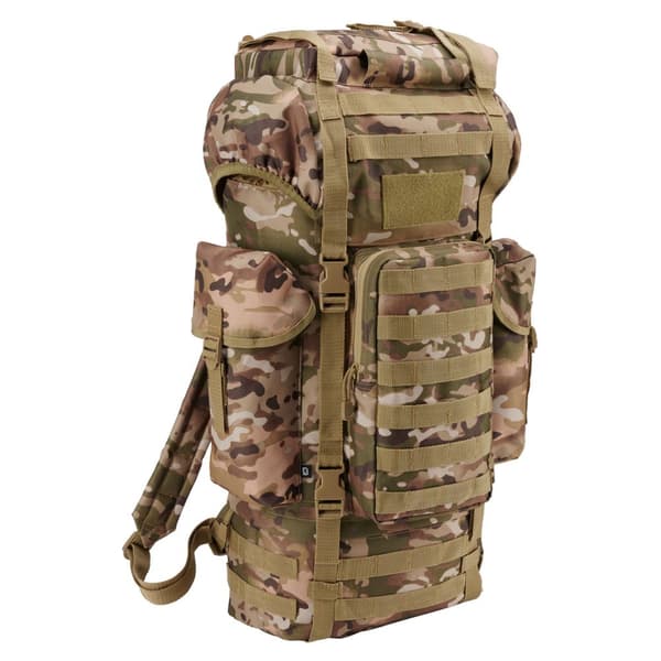 Brandit Rygsæk Combat Molle 66l Beige,Grøn