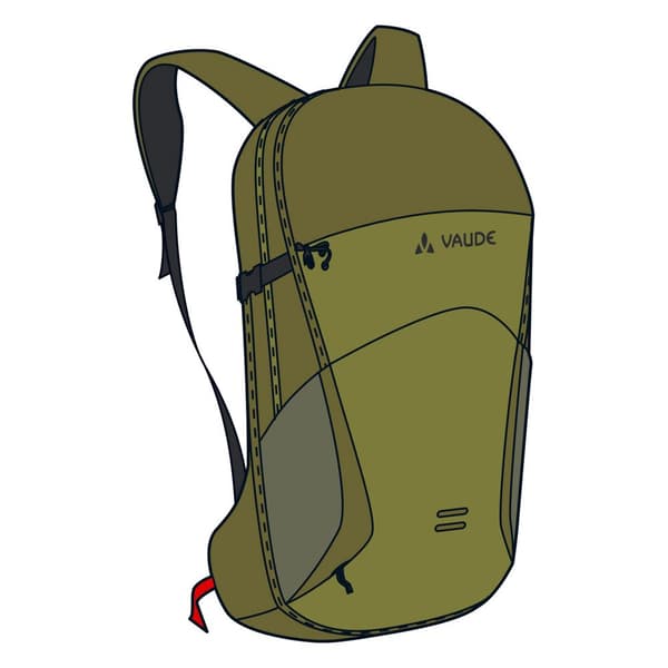 Vaude Tents Rygsæk Wizard 18+4l Grøn