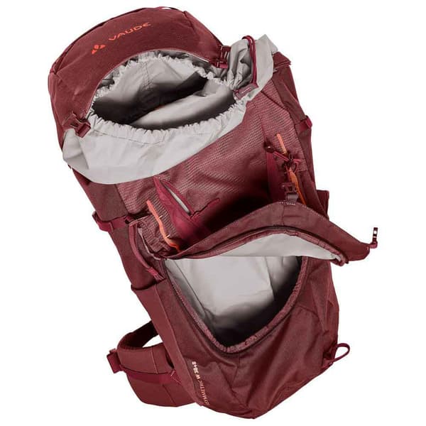 Vaude Tents Rygsæk Asymmetric 38+8l Rød