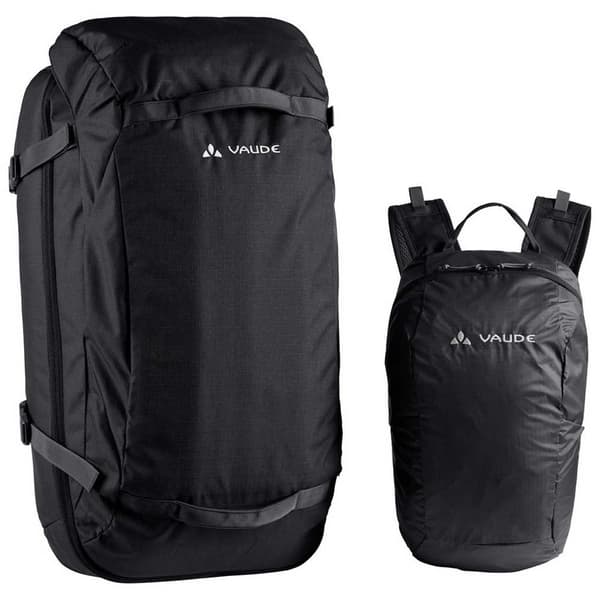 Vaude Tents Rygsæk Mundo 50l+to Go 12l Sort
