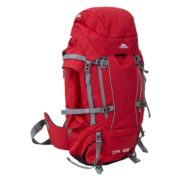 Trespass Rygsæk Trek 66l Rød