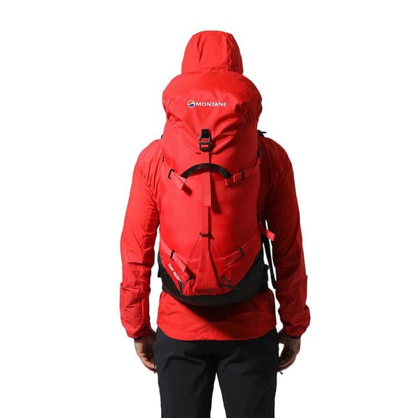 Montane Ryggsäck Fast Alpine 40l Röd M-L