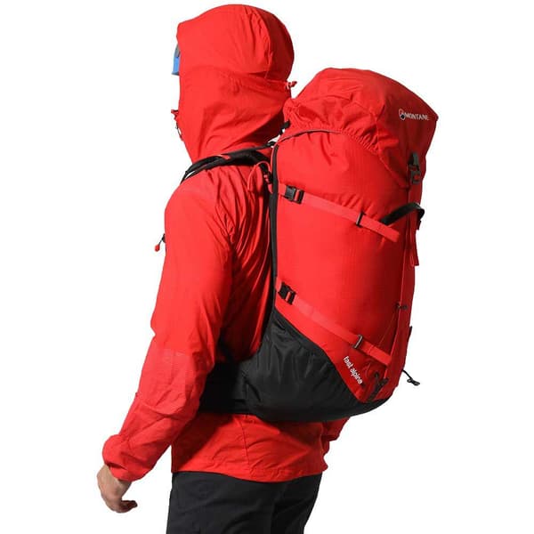 Montane Ryggsäck Fast Alpine 40l Röd M-L