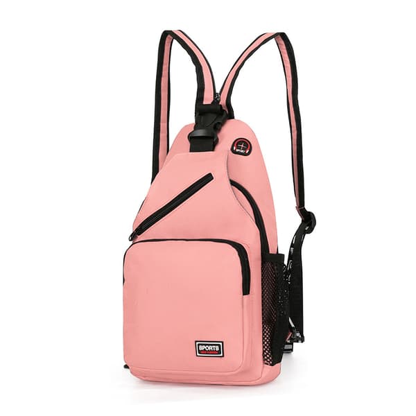 Multifunktionell crossbody väska ryggsäck Rosa