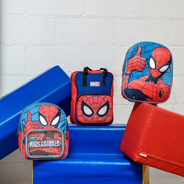 3D Børnetaske Spider-Man Rød Blå 25 x 31 x 10 cm