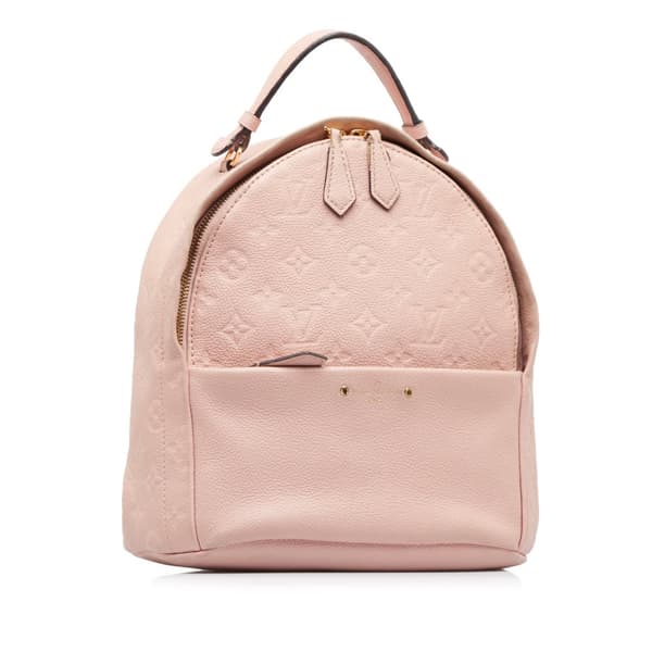 Pre-owned Louis Vuitton Monogram Empreinte Sorbonne  Pink