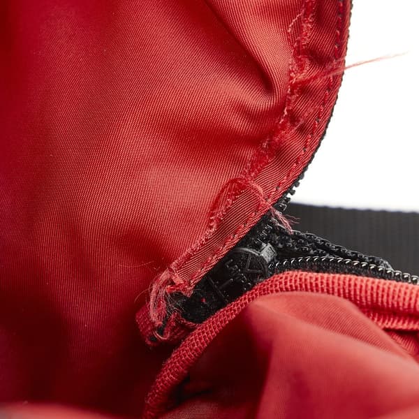 Pre-owned Prada Tessuto Backpack Red