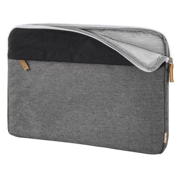 Hama "Florence" Laptop Sleeve, up to 34 cm (13.3"), black/grey