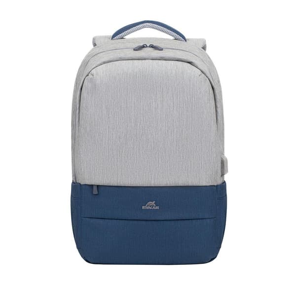 Rivacase 7567 notebook case 43.9 cm (17.3") Border Grey, Navy