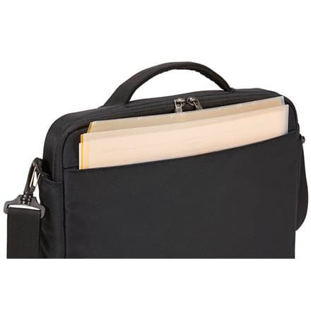 GEANTA THULE, pt. notebook de max. 13 inch, 1 compartiment, buzunar frontal | buzunar dorsal, waterproof, nylon, negru, "TSA-313B BLACK" / 3204084