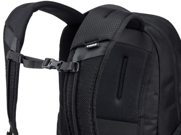 RUCSAC THULE , pt. notebook de max. 15.6 inch, 23 l, 1 compartiment, buzunar frontal x 3 | buzunar lateral x 2, waterproof, poliester, negru, Accent "