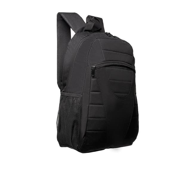 RUCSAC SPACER, pt. notebook de max. 15.6", 1 compartiment, buzunar frontal, buzunar lateral x 2, waterproof,  nylon, negru, "Buddy",  "SPB18906" (EAN: