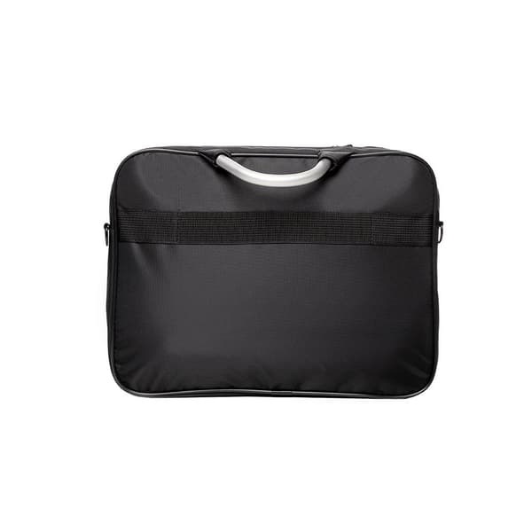 GEANTA SPACER, pt. notebook de max. 15.6", 1 compartiment, buzunar frontal, manere aluminiu, waterproof, nylon, negru, "Axel", "SPSB-AXEL-BK"