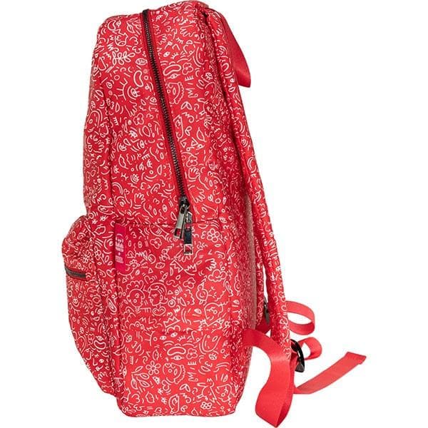 Hama HaHaHa Feel Notebook Rucksack, up to 40 cm (15.6"), Red