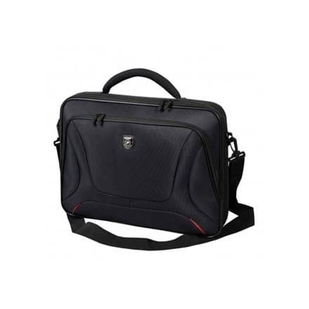 PORT DESIGNS | Courchevel | Fits up to size 17.3 " | Messenger - Briefcase | Black | Shoulder strap