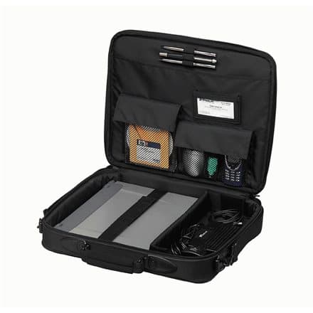 Targus | Classic Clamshell Case | Fits up to size 15.6 " | Messenger - Briefcase | Black | Shoulder strap