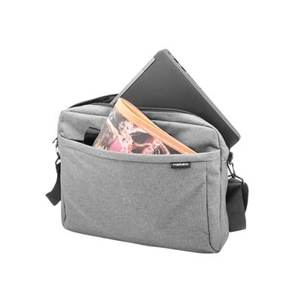 NATEC Mustela notebook bag 15.6’ grey