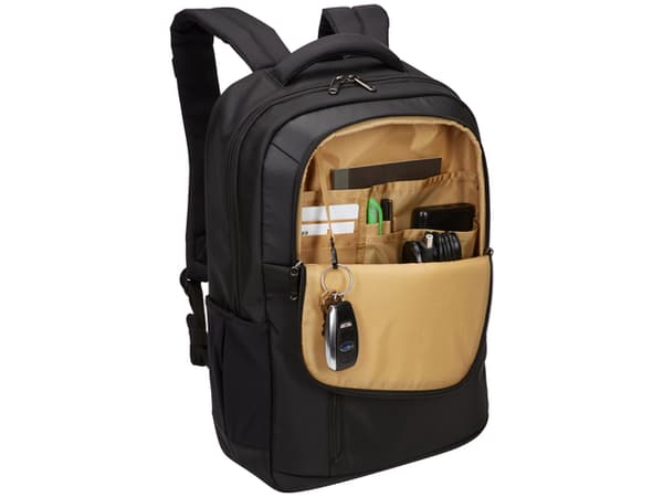 RUCSAC CASE LOGIC, pt. notebook de max. 15.6 inch, 2 compartimente, buzunar frontal x 2 buzunar lateral, nylon, negru, "PROPB-116 BLACK" 3204529