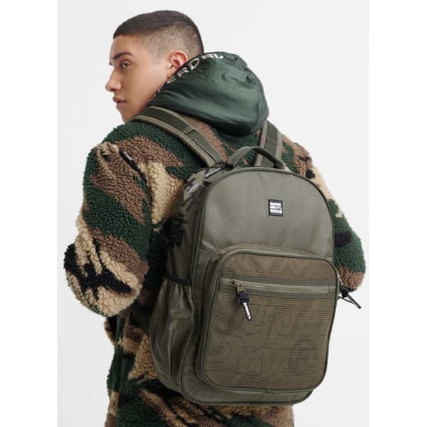 Superdry Taske Scholar Drawstring Brun