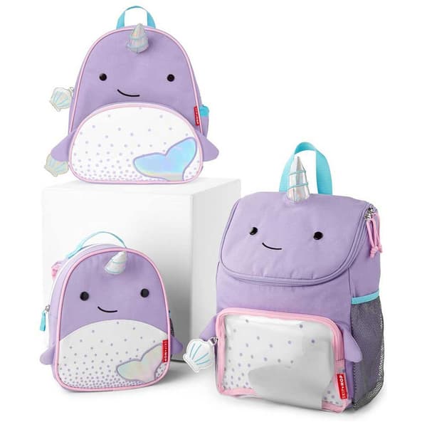 Skip Hop Little Kid Narwal Ryggsäck 10l Lila