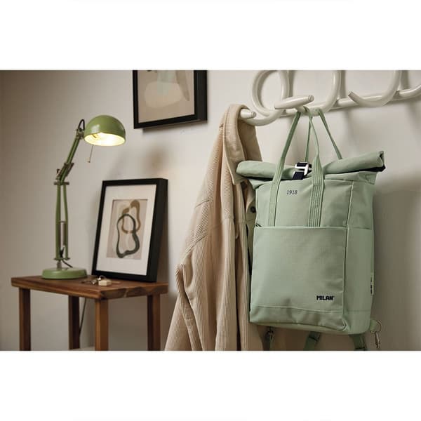 Milan Top Roll Closure Urban Bakpack (10 L) 1918 Serier Grönt