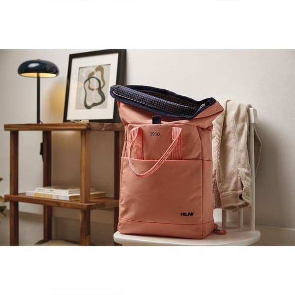Milan Top Roll Closure Urban Bakpack (10 L) 1918 Serier Rosa
