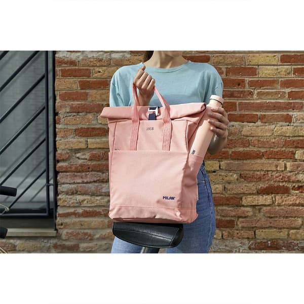 Milan Top Roll Closure Urban Bakpack (10 L) 1918 Serier Rosa